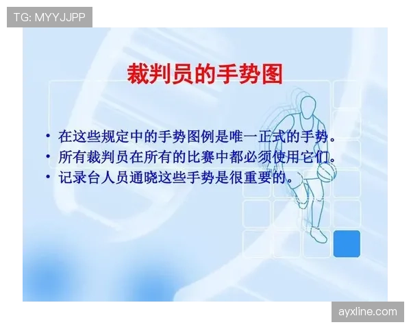 新手必看：图解篮球裁判手势规则
